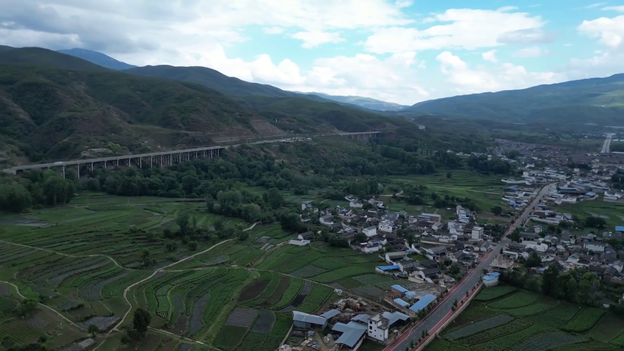 剑川田园风光视频素材画面4