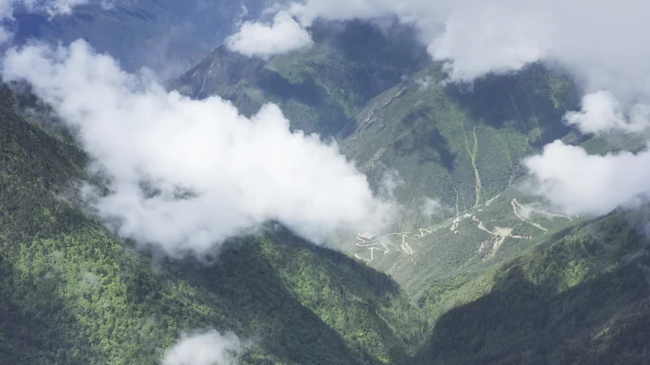 西藏山区视频素材