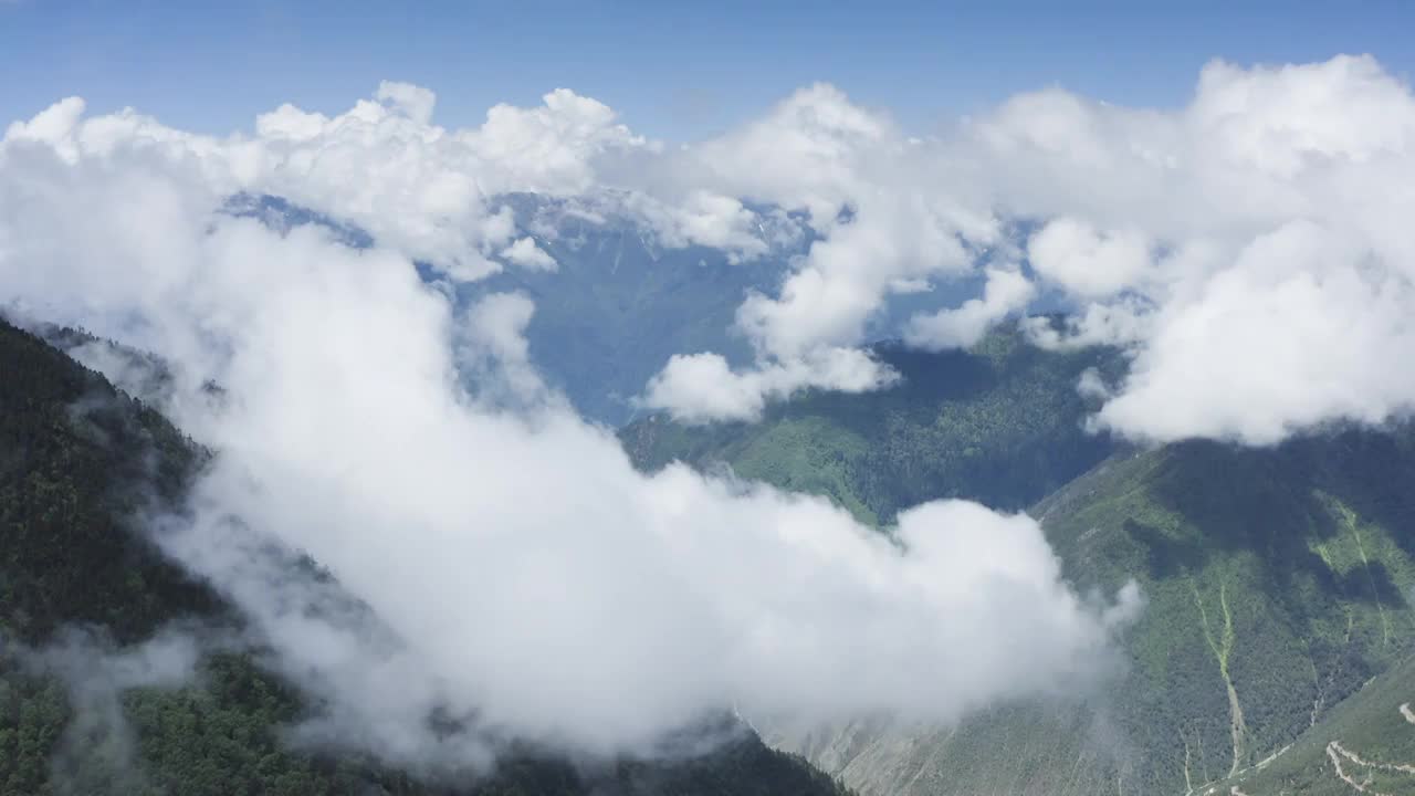 西藏山区视频素材