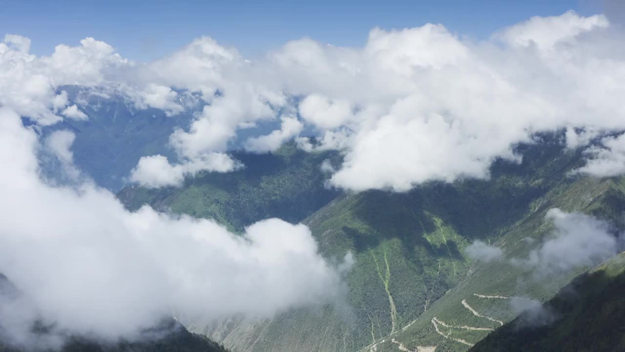 西藏山区视频素材