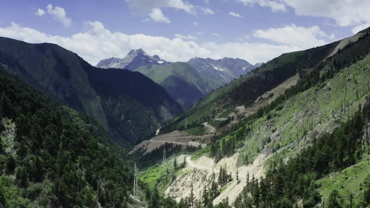 丙察察路线视频素材