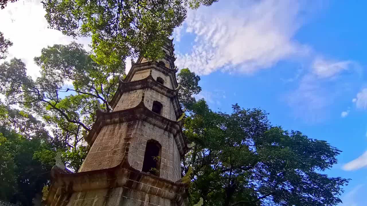 天空,建筑结构,宗教,白昼,旅行,塔,建筑外部,历史,城市,建筑,旅游目的地,无人,户外,著名景点,视频素材