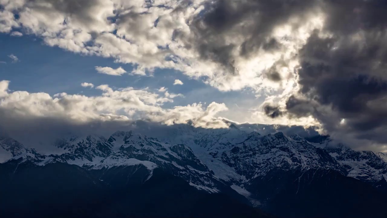 梅里雪山延时视频下载