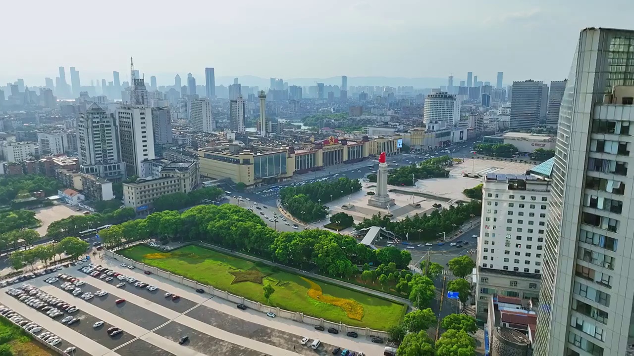 南昌八一广场视频素材