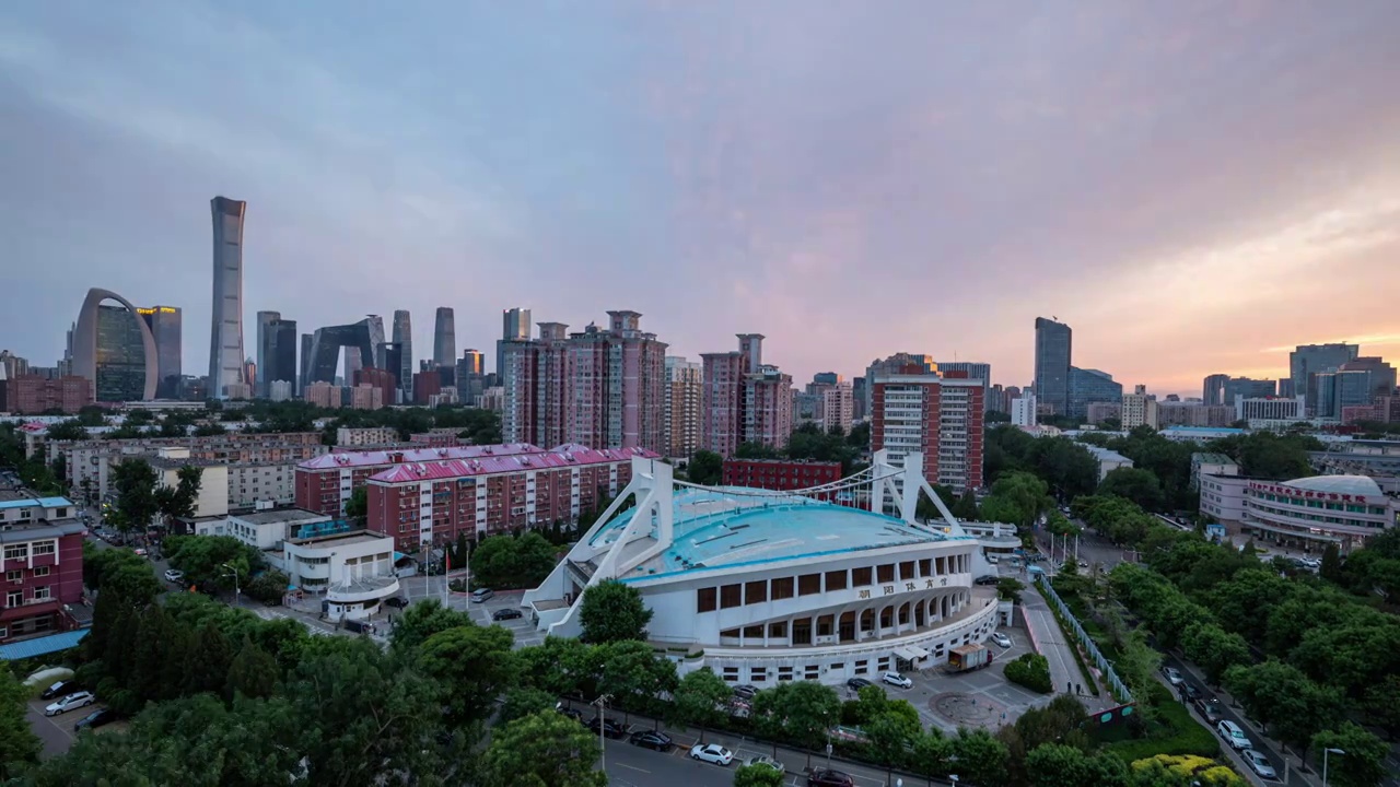 北京城市风景视频素材