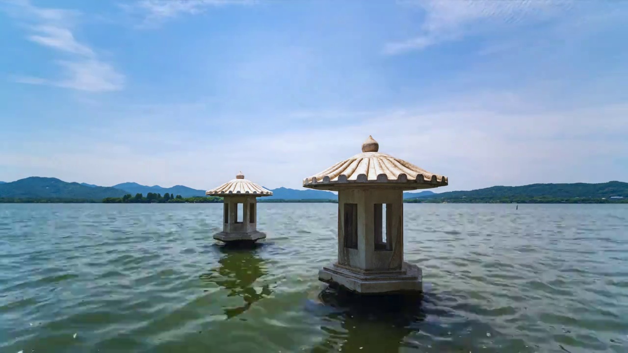 杭州西湖风景视频素材