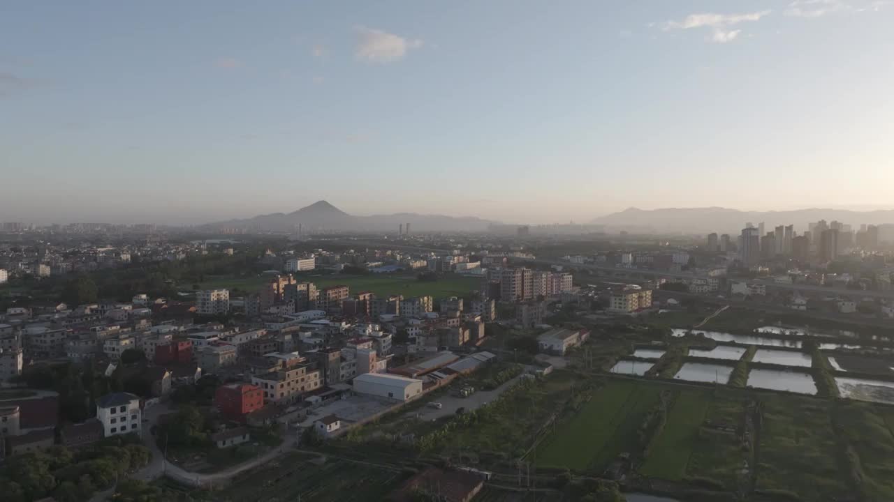 莆田涵江的风景视频素材