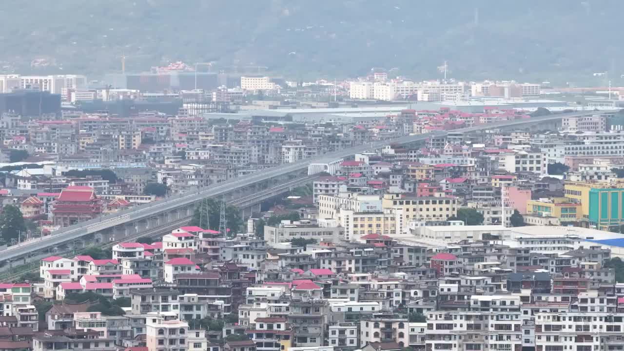 莆田涵江建筑群视频素材