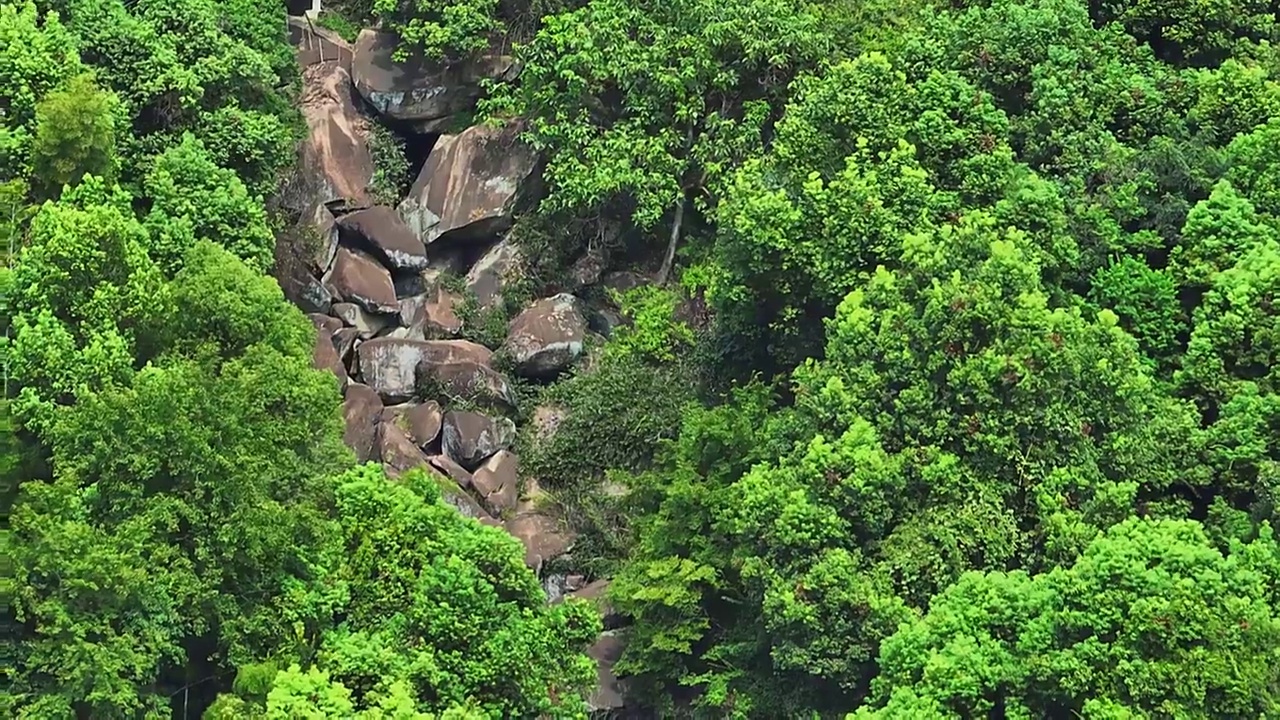 南昌怪石岭景区视频素材