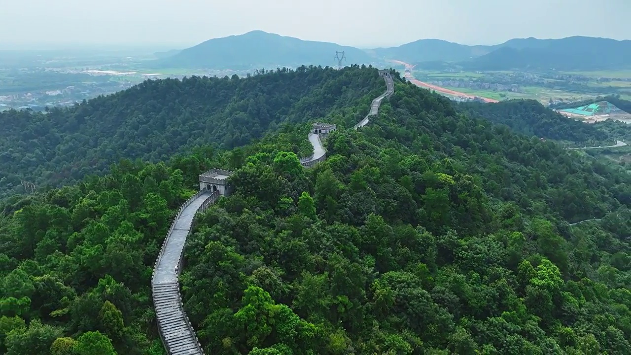 南昌怪石岭景区视频素材