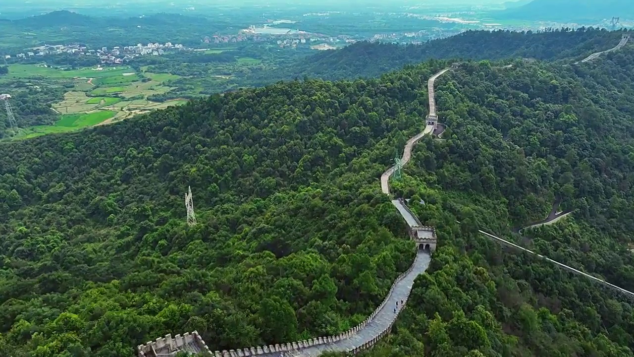 南昌怪石岭景区视频素材