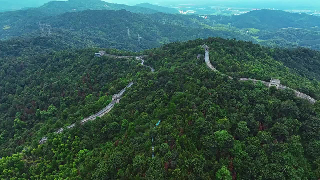 南昌怪石岭景区视频素材