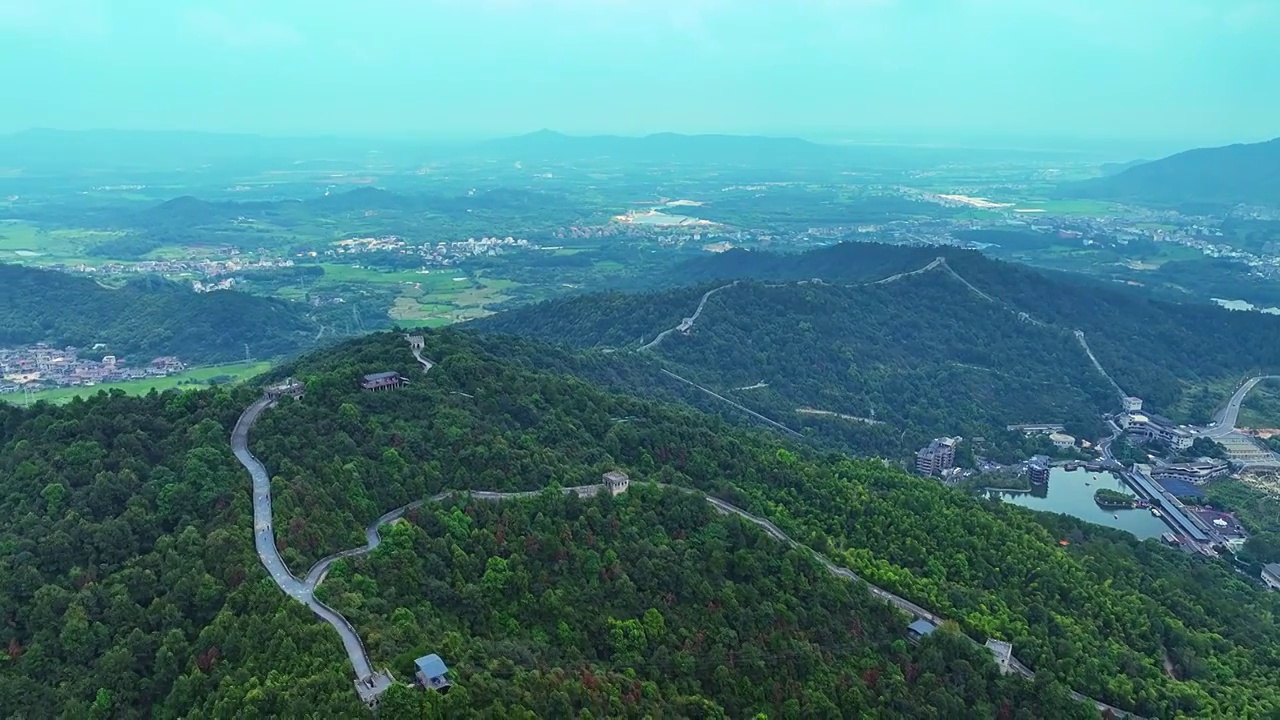 南昌怪石岭景区视频素材