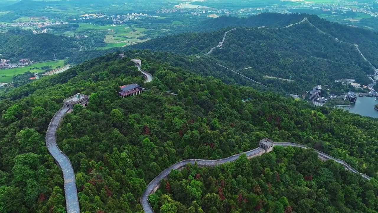 南昌怪石岭景区视频素材