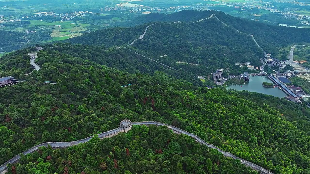 南昌怪石岭景区视频素材