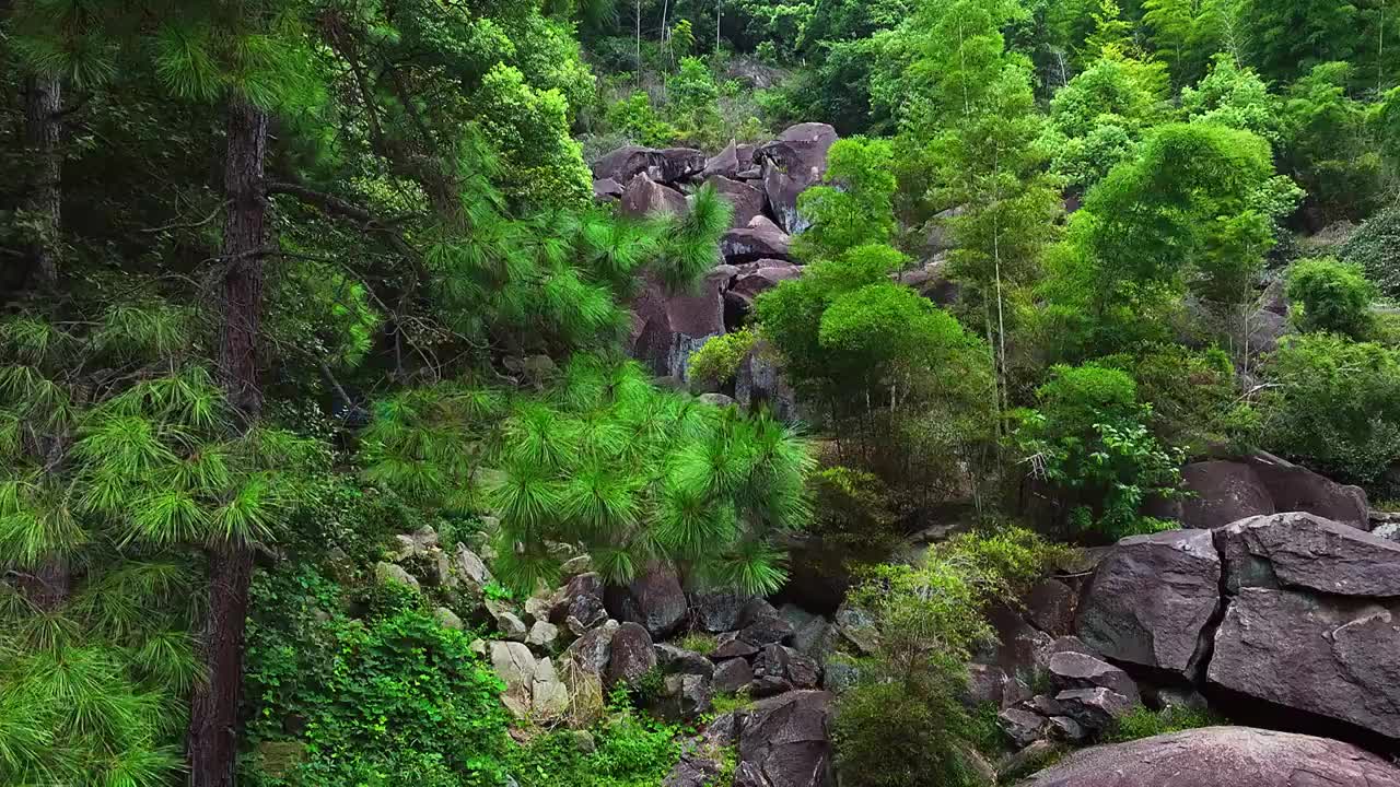 南昌怪石岭景区视频素材