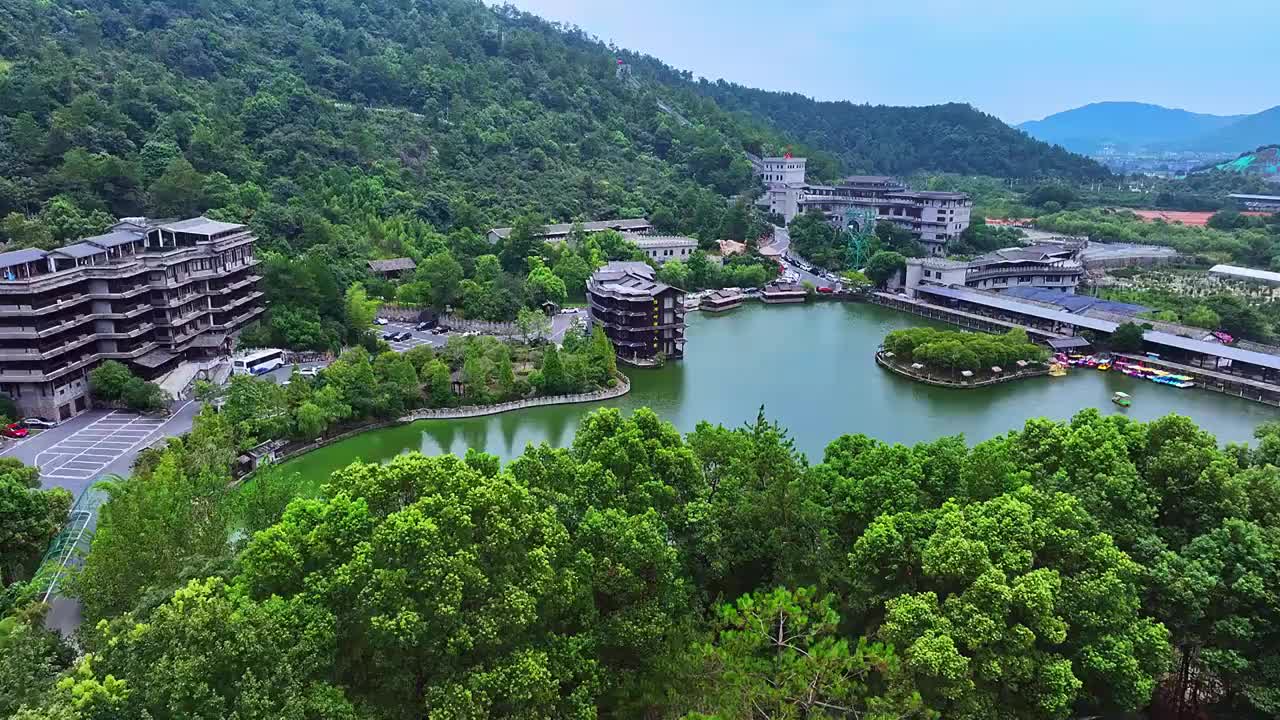 南昌怪石岭景区视频素材