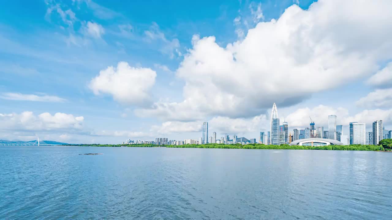 深圳城市建筑都市风光视频素材