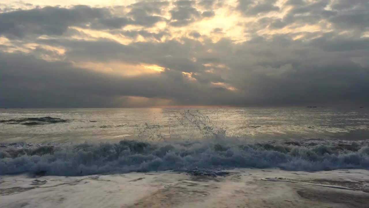 海边日出-海天一色视频下载