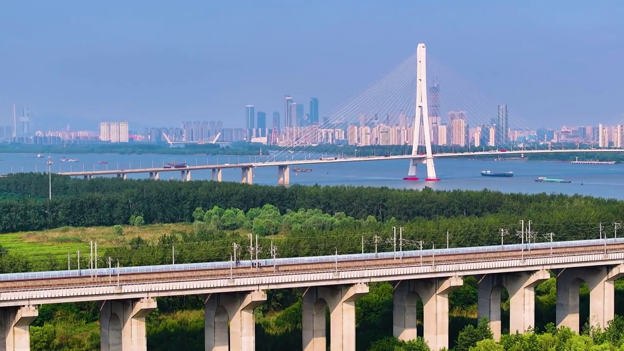 南京城市风光，江苏南京视频素材