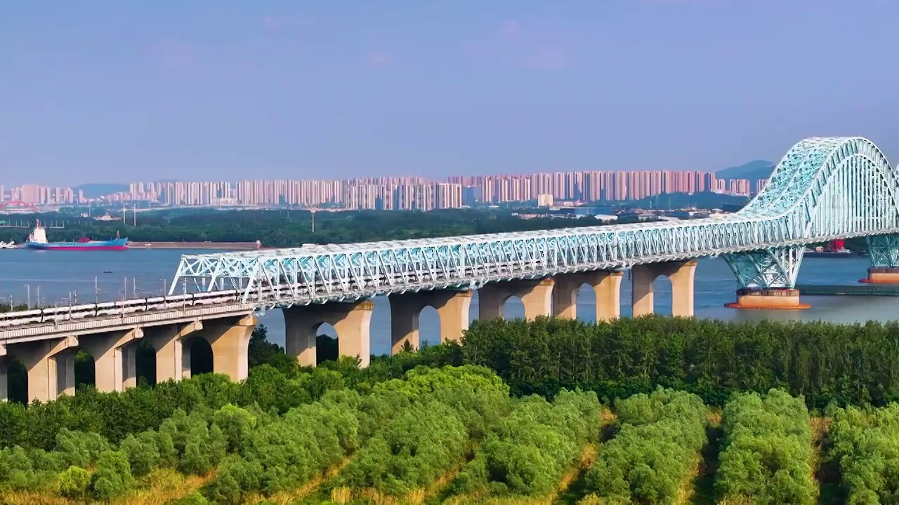 南京城市风光，江苏南京视频素材