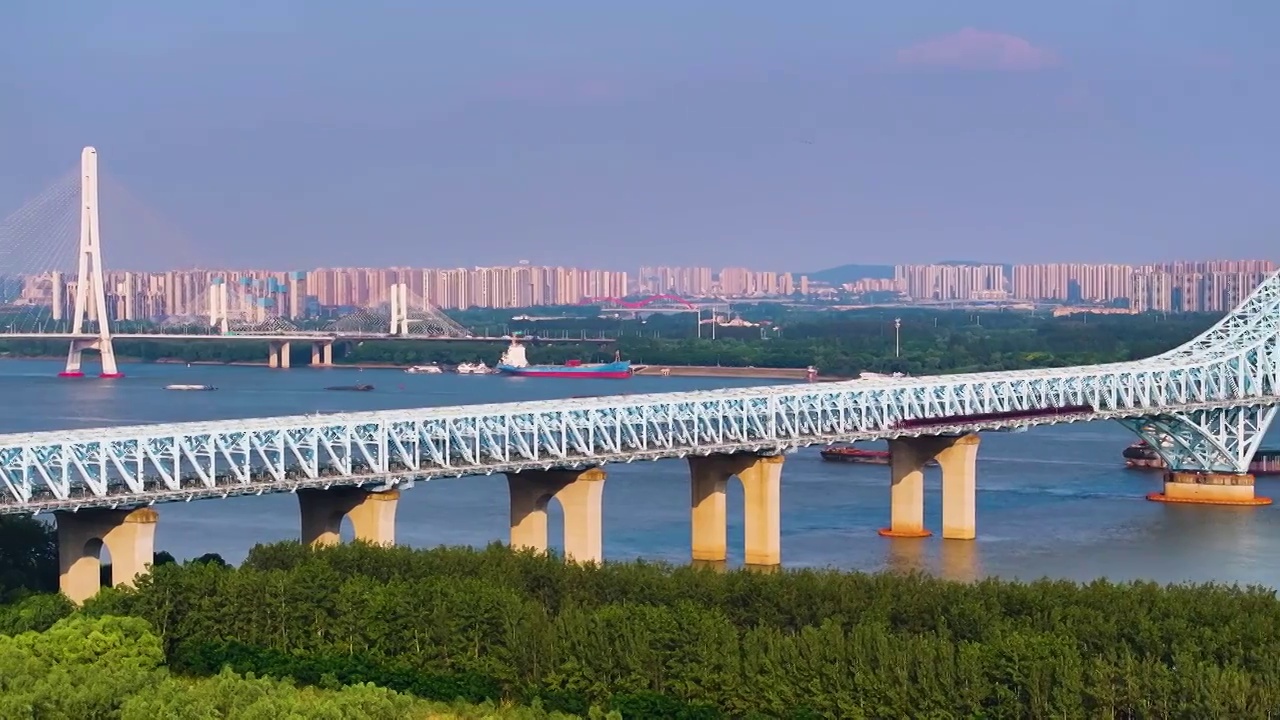 南京城市风光，江苏南京视频素材