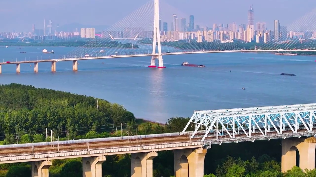 南京城市风光，江苏南京视频素材