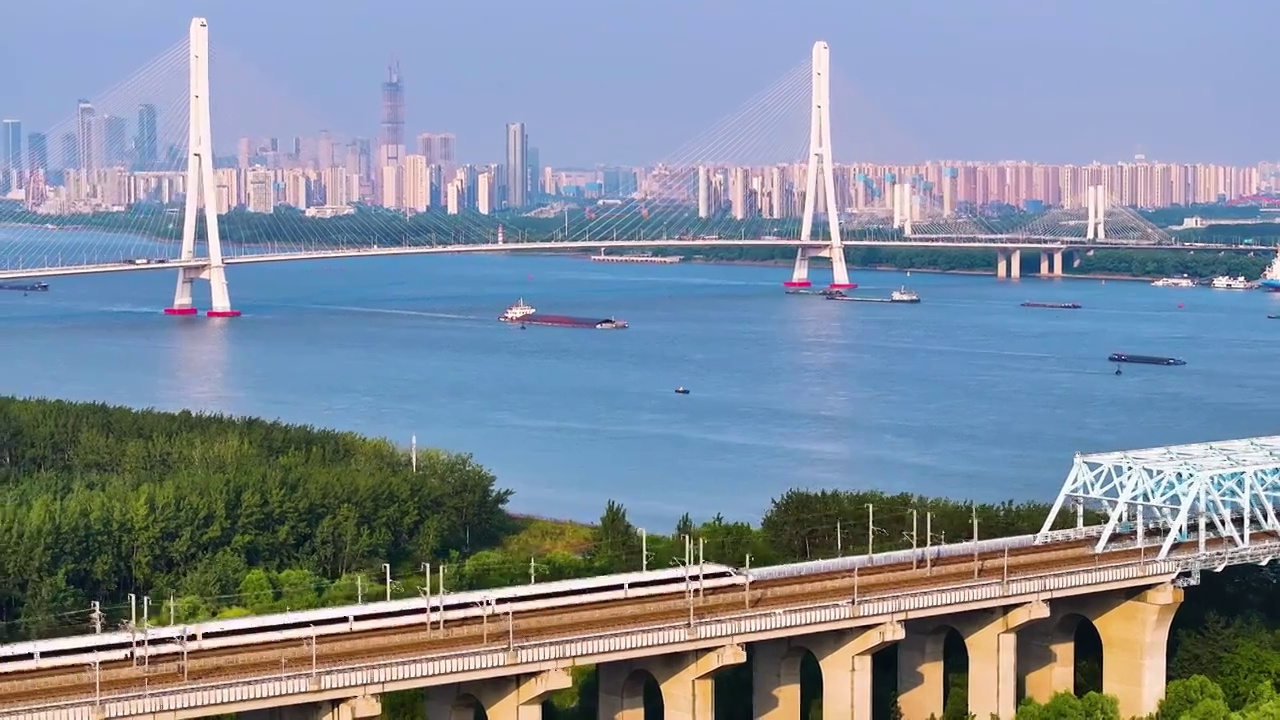 南京城市风光，江苏南京视频素材