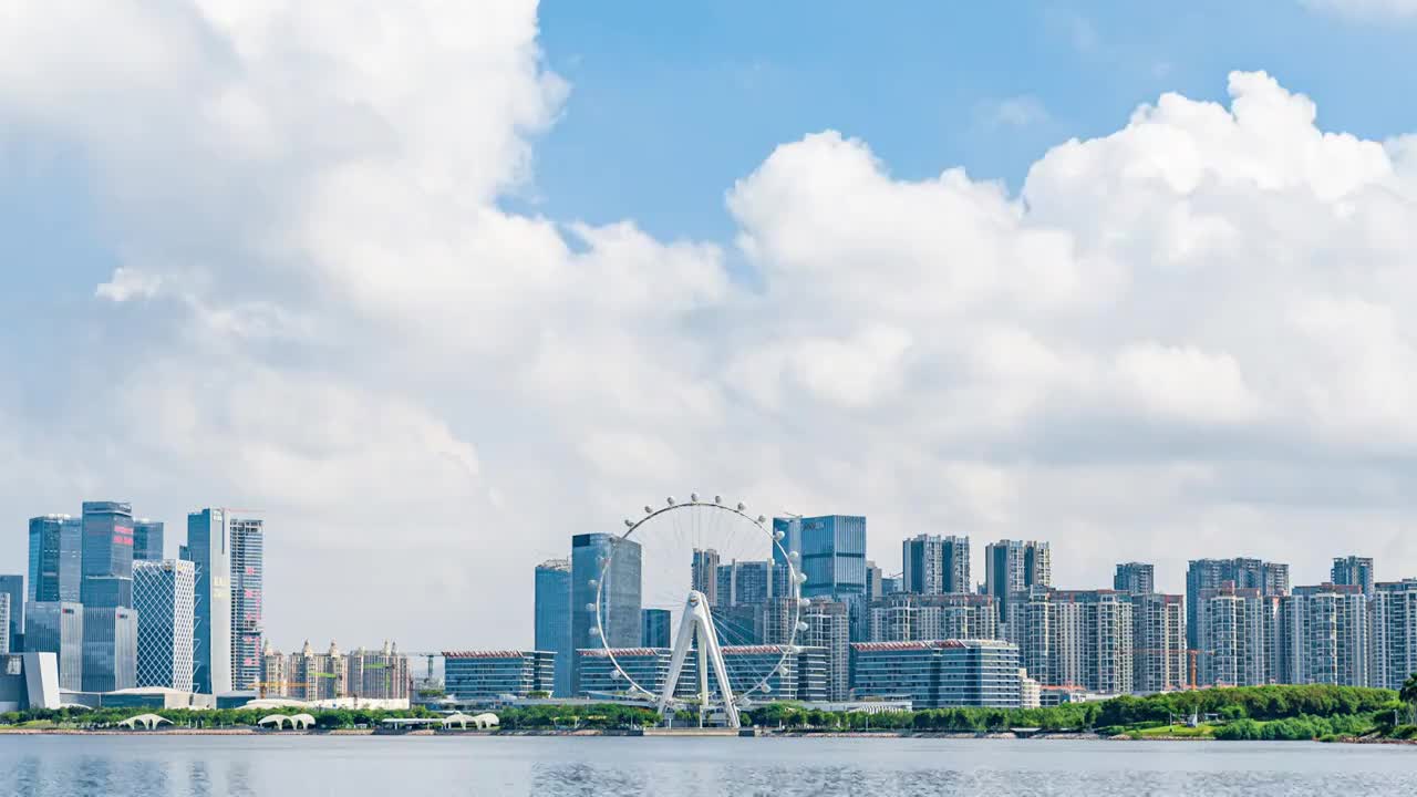 深圳城市建筑都市风光视频素材