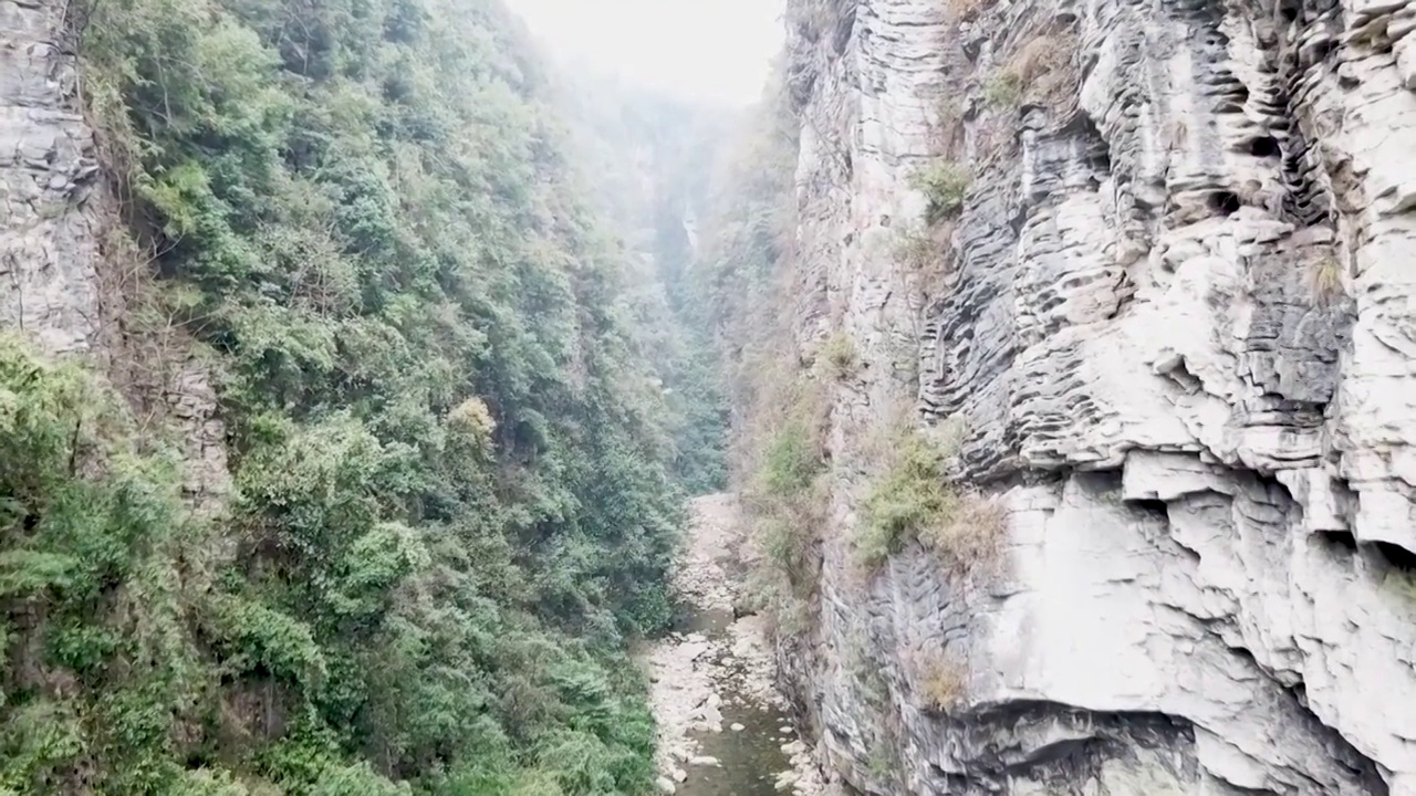 张家界茅岩河风光（二）视频素材