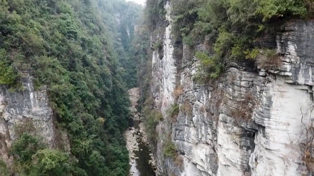 张家界茅岩河风光（四）视频素材