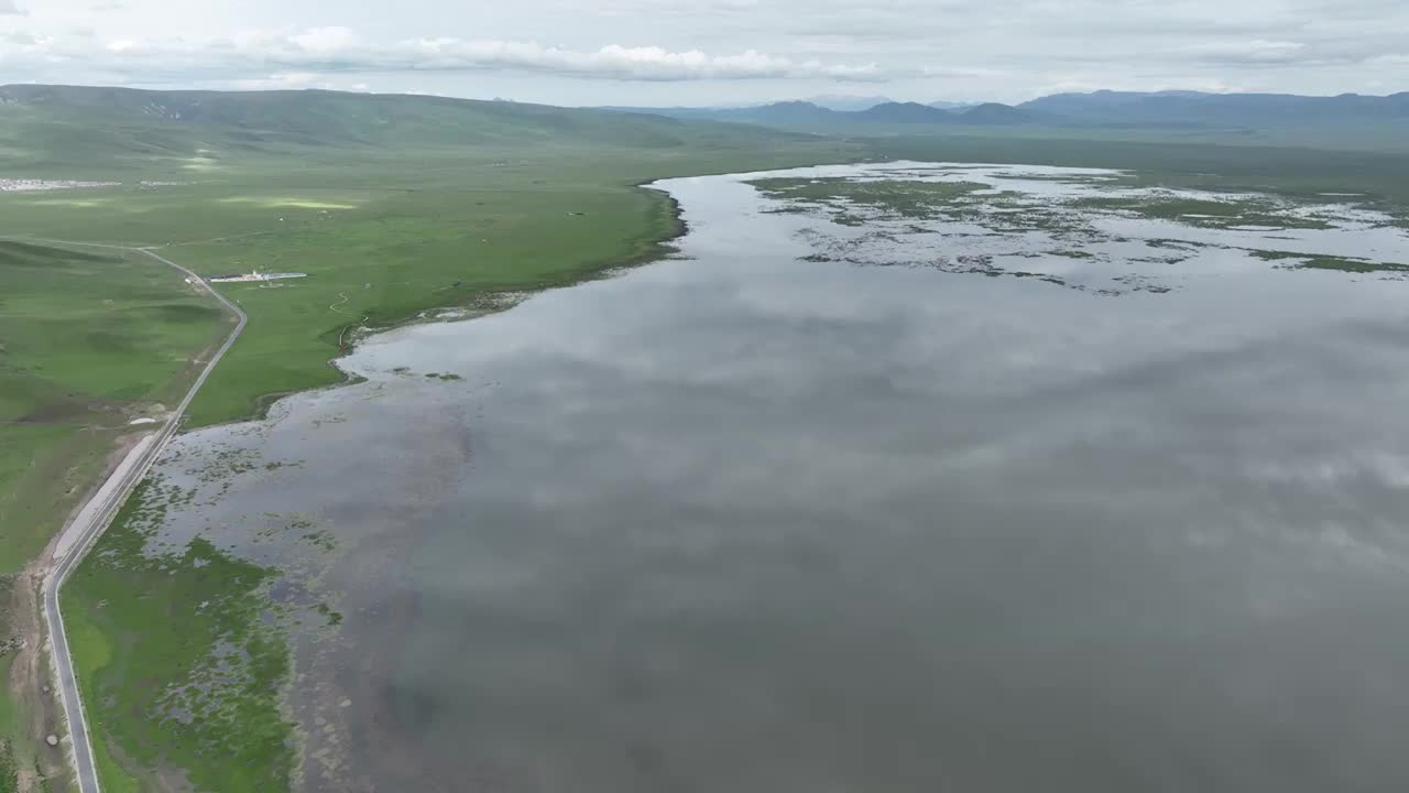 尕海则岔自然保护区视频素材