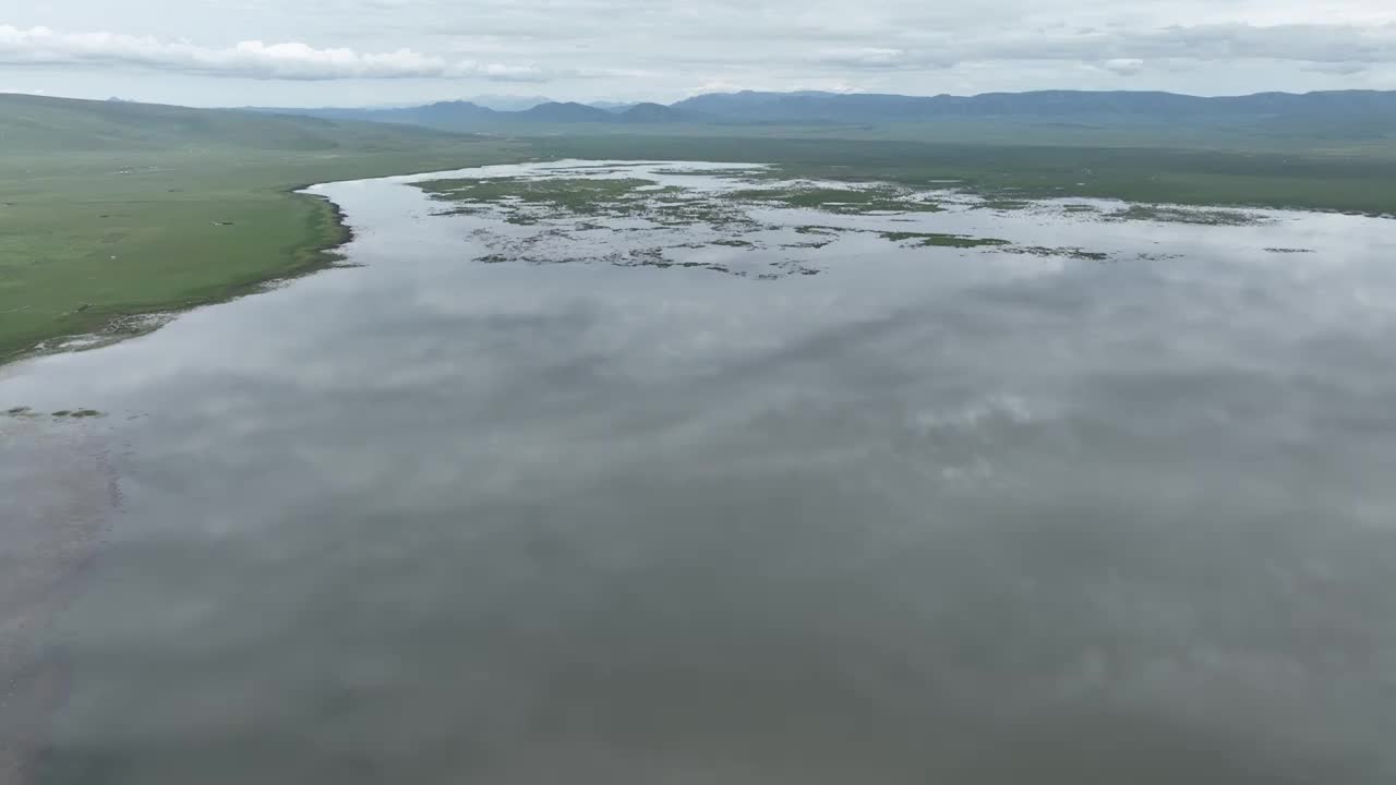 尕海则岔自然保护区视频素材