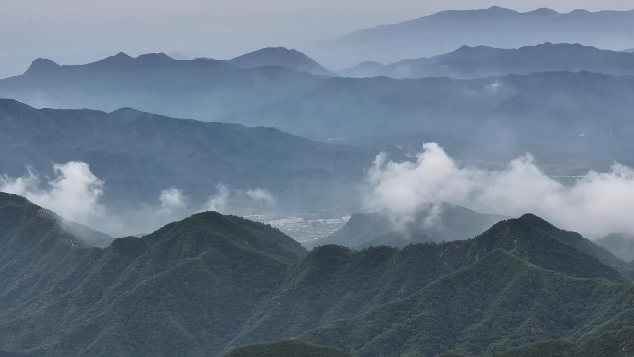 箭扣长城视频素材