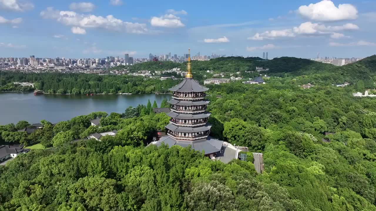 雷峰塔视频素材