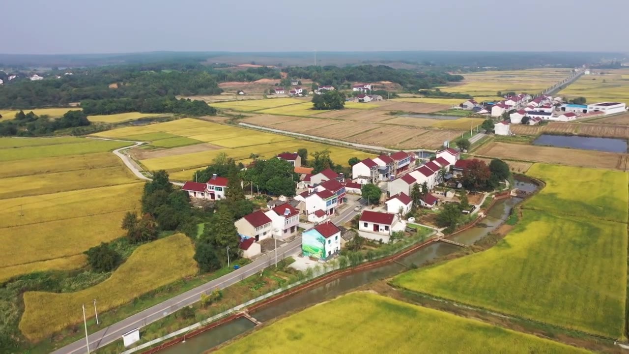 田园风光视频素材