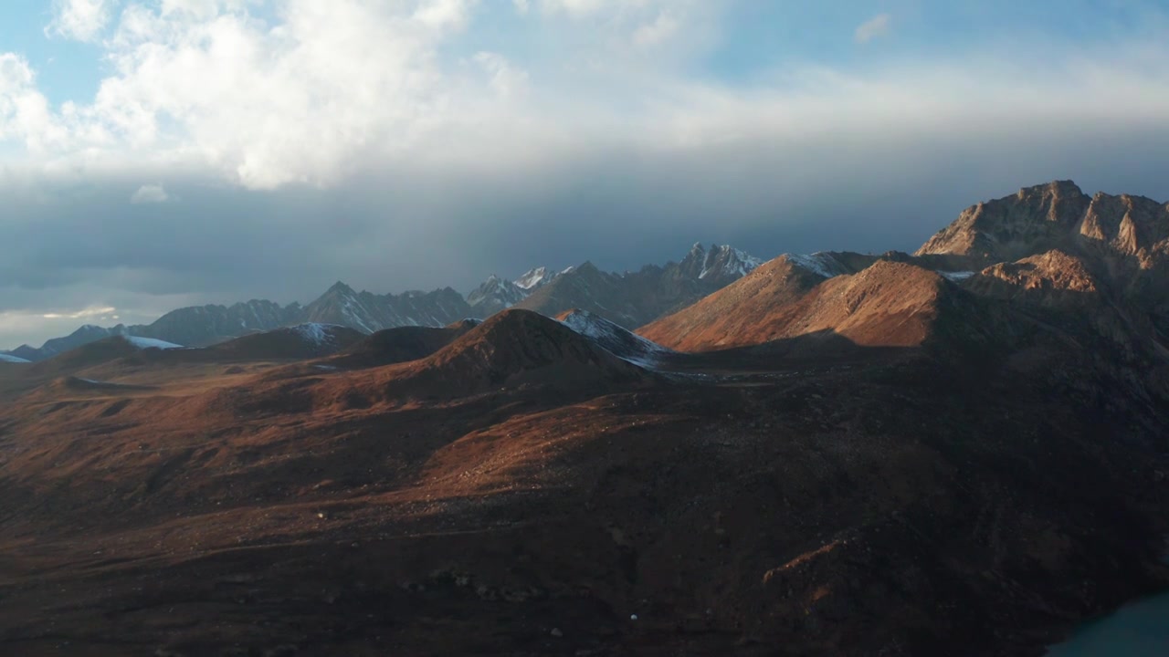 川西秋季风景航拍视频素材