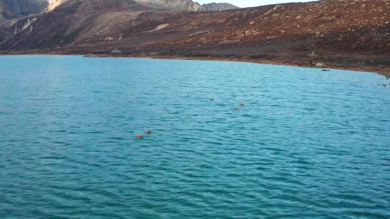 川西秋季风景航拍视频素材