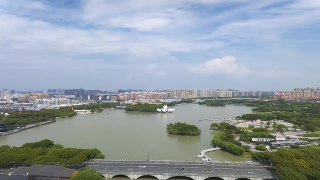 （合集）浙江嘉兴平湖东湖景区宣传视频素材