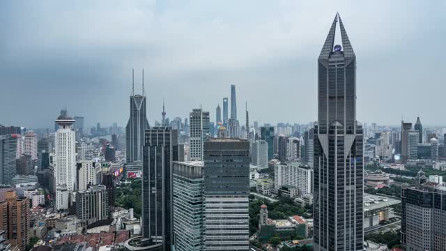 上海明天广场视频素材