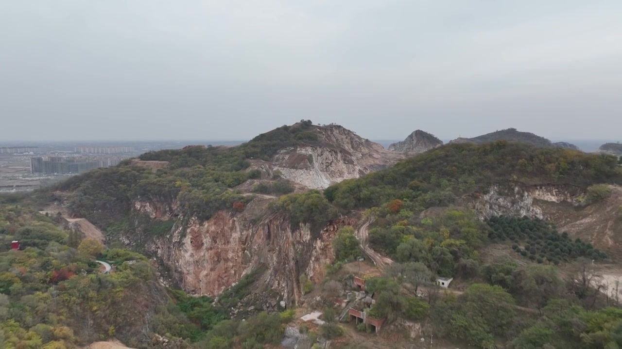 山和峡谷视频素材