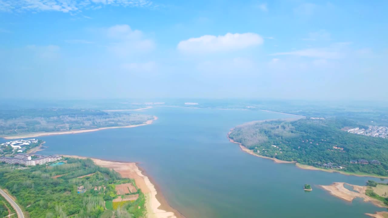 盱眙天泉湖风景区视频素材