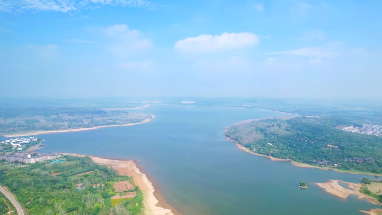 盱眙天泉湖风景区视频素材