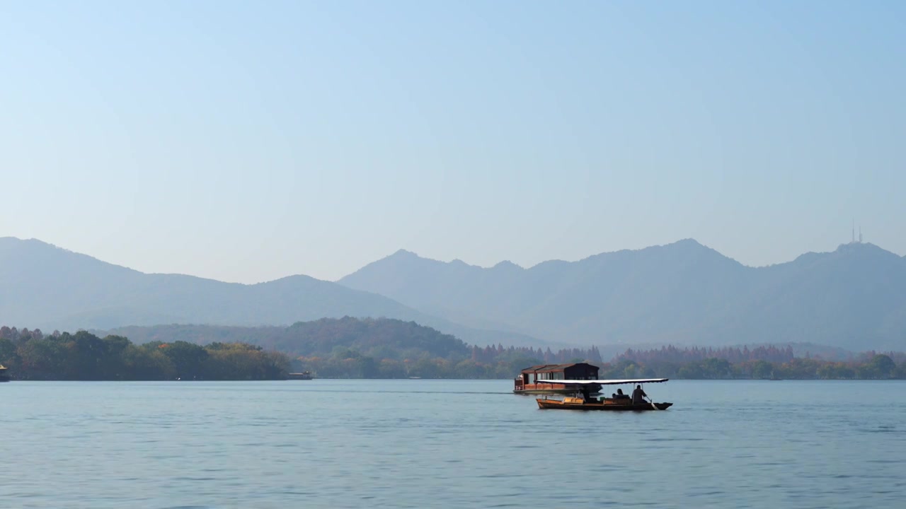 杭州西湖视频素材