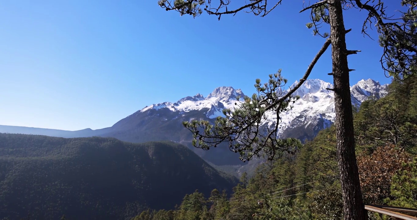 云南丽江玉龙雪山视频素材