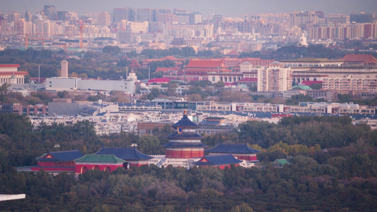 城市风景 北京视频素材