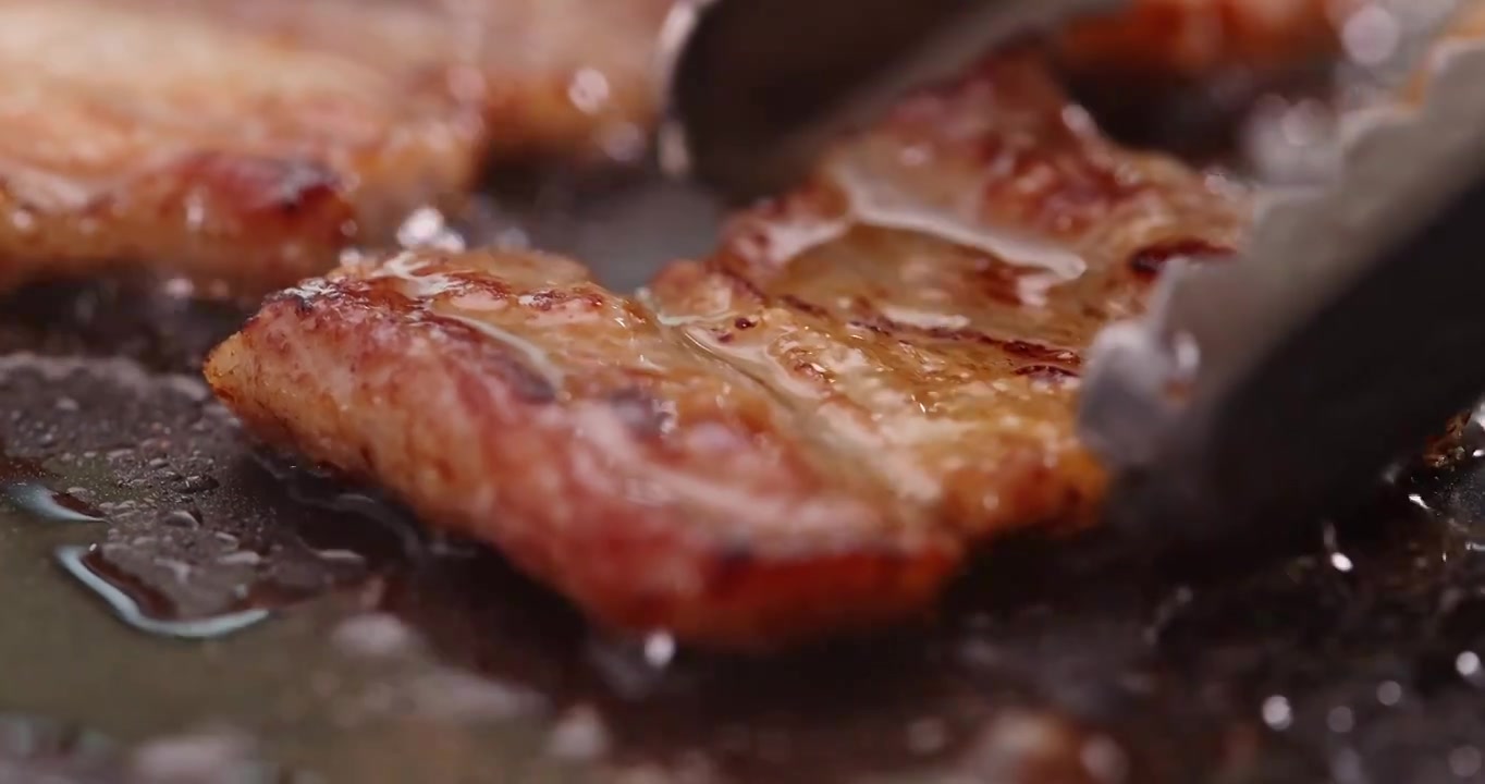 餐饮美食 烤肉视频素材