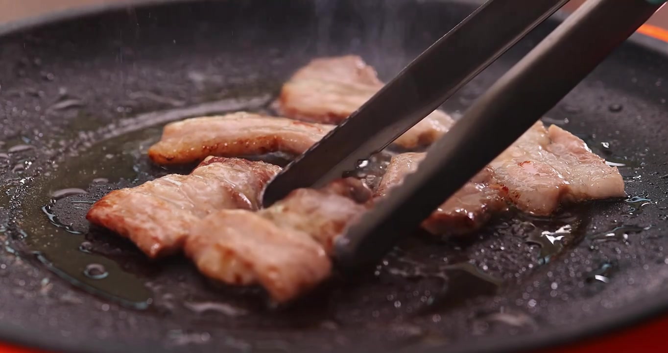 餐饮美食 烤肉视频素材