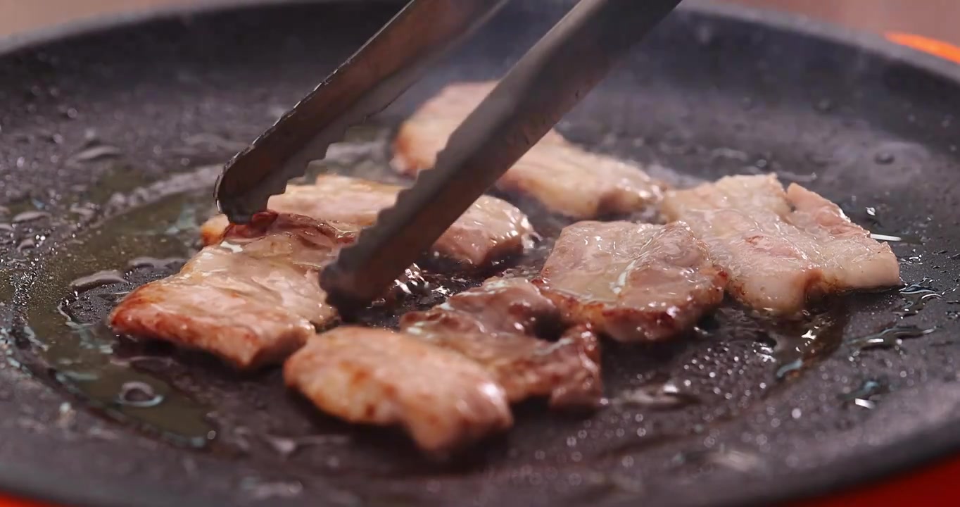 餐饮美食 烤肉视频素材