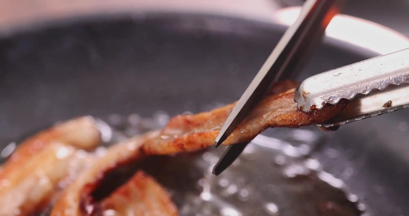 餐饮美食 烤肉视频素材